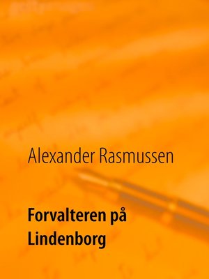 cover image of Forvalteren på Lindenborg